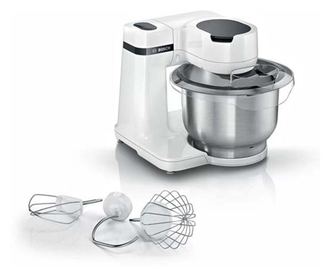 Кухненскa машина Bosch, Mum, 700 W, 4 Скорости, 3.8 л. купа, За месене, Бял
