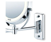 Козметично огледало Beurer, 5 кратно увеличение, LED осветление, За стена, Сребрист