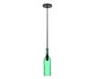 Pendul tavan model sticla vin culoare verde