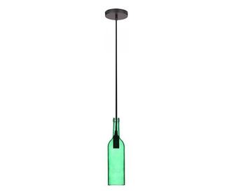Pendul tavan model sticla vin culoare verde