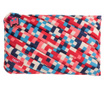 Zipit Несесер Pixel, голям, с цип, син и червен