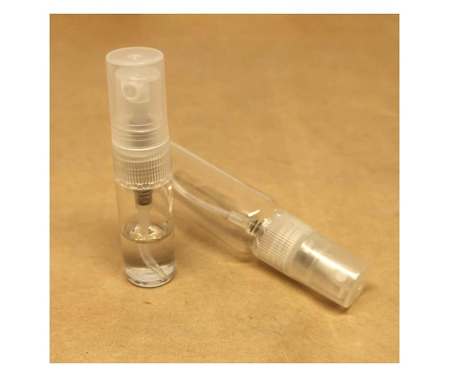 Sticluta cu pulverizator, createur, transparent - 2ml