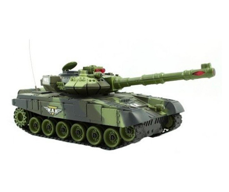 Tanc militar de lupta 9993 cu telecomanda, Gonga® Verde