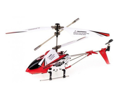 Elicopter SYMA S107H cu telecomanda, 3 canale, rosu