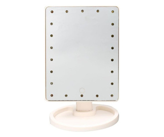 Oglinda cosmetica, Gonga®, iluminare LED Alb