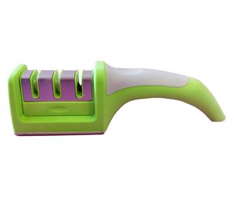 Aparat Pentru Ascutit Cutite  cu Maner Anti Alunecare 3 Nivele, 100D2