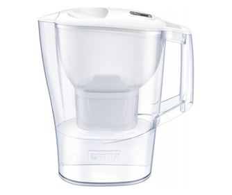 Cana filtranta BRITA Aluna 2,4 L, 2 filtre incluse Maxtra+ (white)
