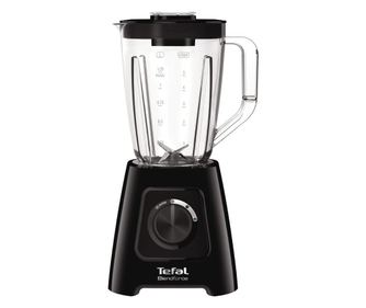 Blender Tefal BlendForce 2 BL420838, 600 W, 2 viteze, Cutit cu 4 lame, Functie de maruntire gheata, Negru