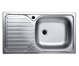 Chiuveta masca bucatarie ,inox,cuva dreapta ,Raulconstruct ,50x80 cm,anticalcar,fara izolatie