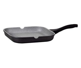 Tigaie grill cu interior marmorat Karl Kruger, diametru 28 cm, seria Barcelona, inductie