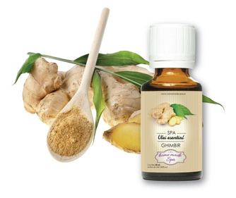 Ulei esential de Ghimbir (Zingiber Officinale) 20 ml, Homemade Spa