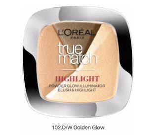 Осветителна пудра, Loreal, True Match Highlight, 102 Golden Glow