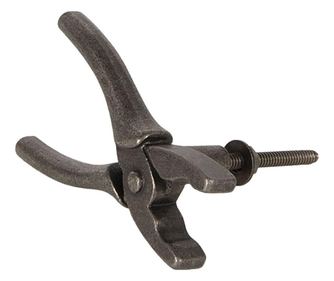 Industrijska ručka za namještaj od sivog željeza 7 cm x 2 cm