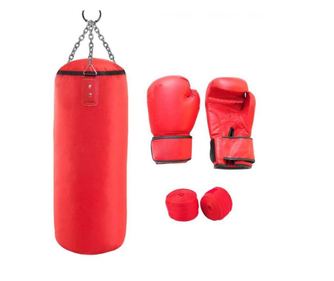 Junior box szett piros, 10-es kesztyűvel