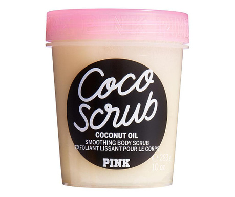 Scrub exfoliant, Coconut Oil, PINK, Victoria's Secret, 283g