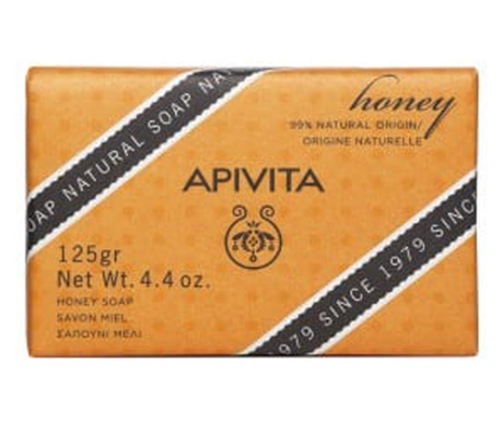 Sapun natural cu miere si lavanda, Apivita, 125g