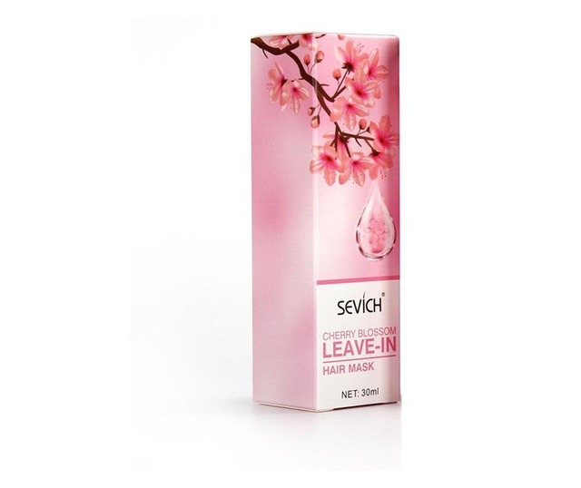 Masca pentru par deteriorat, Cherry Blossom, Leave-in Hair Mask, Sevich, 30ml