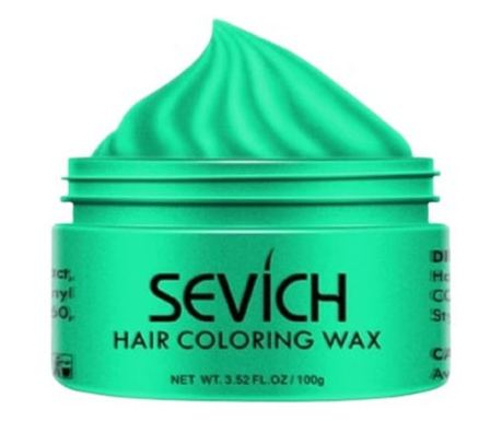 Восък оцветител за коса, Professional, Sevich, зелен, 120г