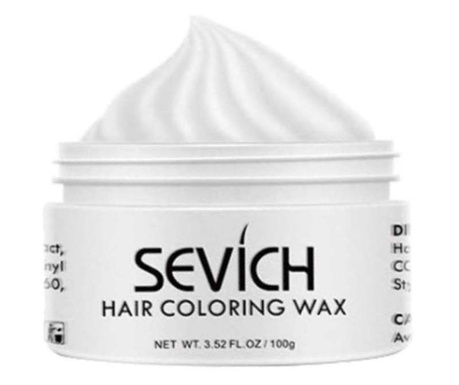Ceară de păr colorantă, Professional, Sevich, white, 120g