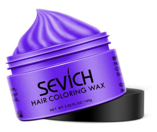 Professzionális Sevich Színes hajviasz, Violet, 120 g