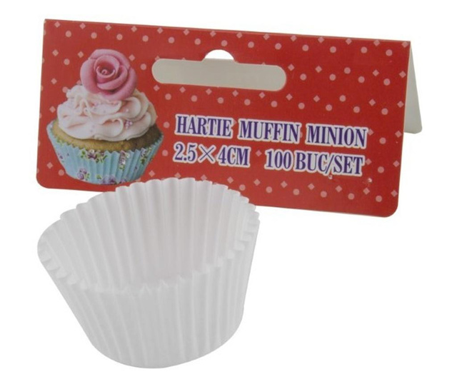 Hartie muffin minion 2.5x4 cm 100 buc/set, Azhome
