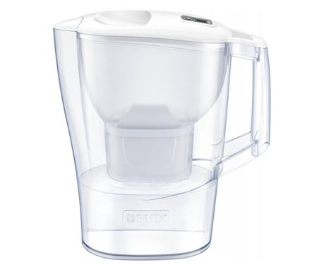 Cana filtranta BRITA Aluna 2,4 L, 3 filtre incluse Maxtra+ (white)