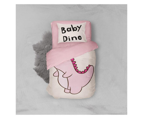 Posteljnina Single Baby Dino
