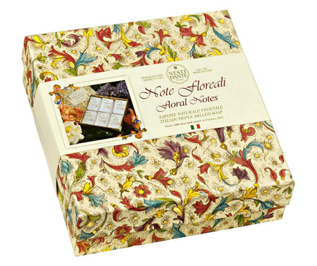 Nesti Dante ajándékszett - Floral Notes 6 x 100 gr szappan