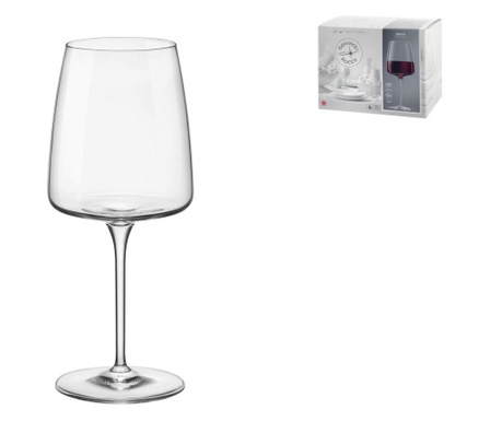 Set 6 pahare pentru vin Bormioli Rocco, Nexo, sticla, transparent, 450 ml