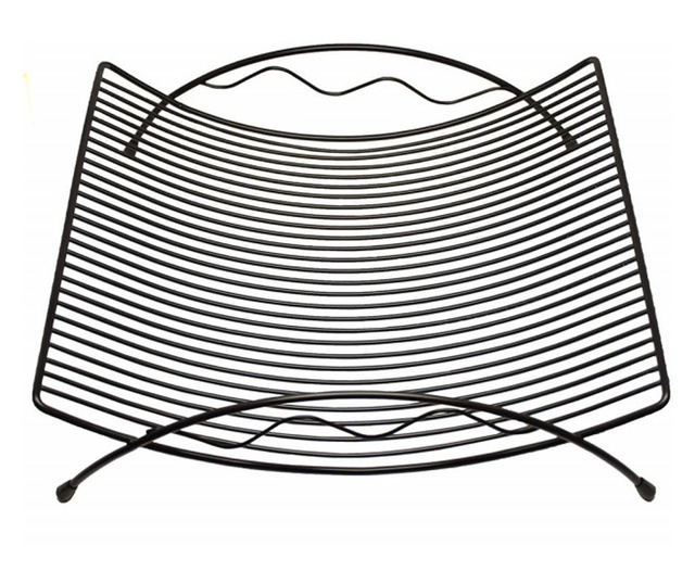 Купа за плодове Метален пуф, 28 х 24 см, черен
