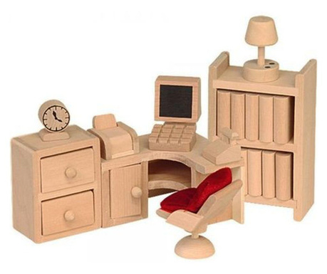 Мебели за къща за кукли beluga 70122, Кабинет