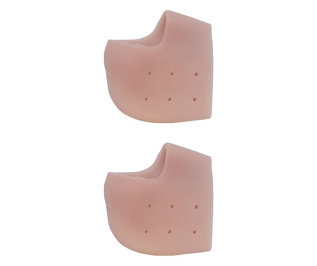 Set 2 bucati protectie pentru calcaie cu pernita din silicon, marimea standard