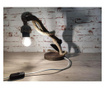 Lampa de birou rustica cu sfoara, Axeman, 30 x 30 x 15 cm, multicolor  30 x 30 x 15 cm
