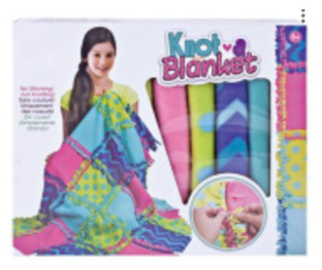 Set de creatie DIY Flippy, patura pentru tesut si tricotat, multicolor