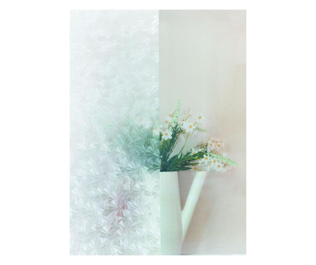Autocolant autoadeziv d-c-Fix vitraliu Transparent Flori de gheata 45x200 cm  45x200 cm