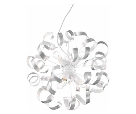 Ovjesna Svjetiljka Vortex Sp6 Argento 101613 Ideal Lux