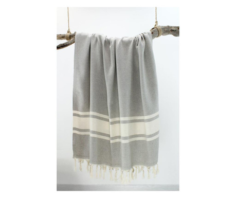 Ręcznik kąpielowy Pestemal Herringbone Stripe 100x170 cm