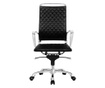 Rfg Директорски стол ell hb, екокожа, черна седалка, черна облегалка  101/42/58.5