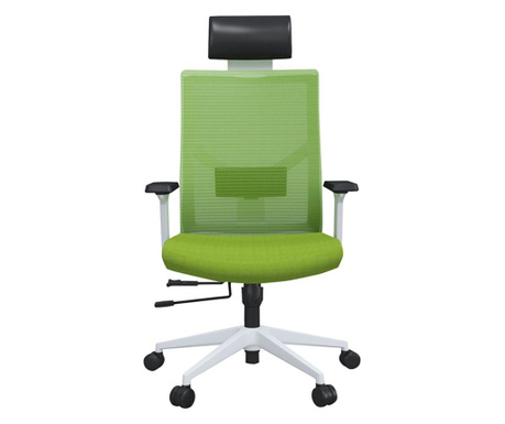 Rfg Директорски стол snow hb, зелена седалка, зелена облегалка  72/33/62