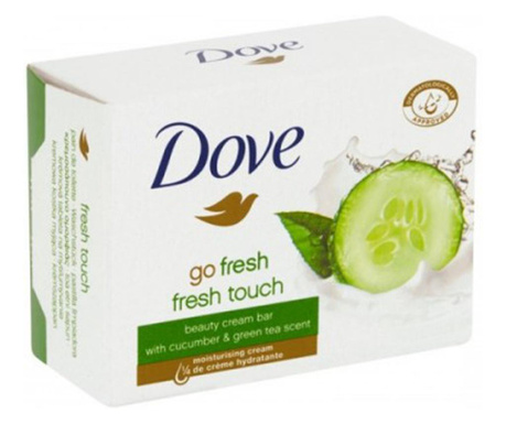 Sapun crema, Dove, Fresh Touch, Cucumber & Green Tea, 90 g