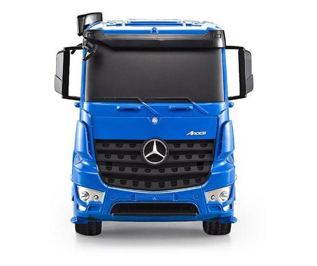 Camion Container Mercedes-Benz 1:20 2,4 GHz sunete și lumini, uși se deschid, semiremorcă detașabila