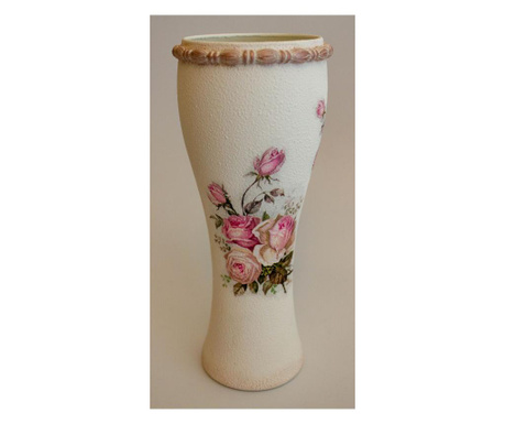 Vaza decorativa handmade,sticla,8x23 cm