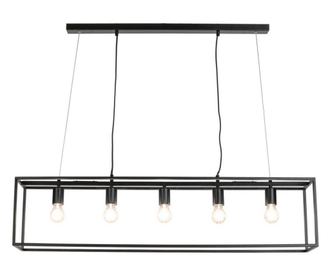 Полилей от черен метал Bellville 110 cm x 20 cm x 25 h