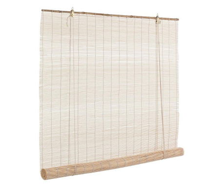 Jaluzea tip rulou din bambus natur Midollo 120 cm x 260 h  0