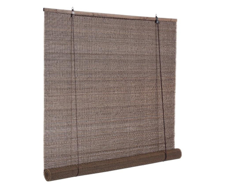 Rolo zavesa Dora iz rjavega bambusa 120 cm x 260 v