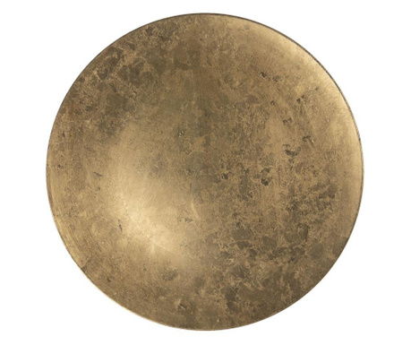 Patinirani zlatni melaminski tanjur 33 cm