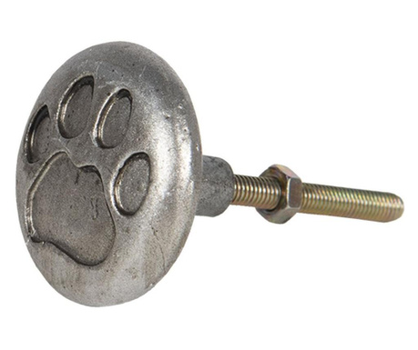 Pohištveni gumb iz srebrnega železa Ø 4 cm x 3 cm