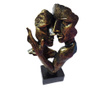 Statueta decorativa cuplu, Passion, Gold, 30 cm, HC648-1