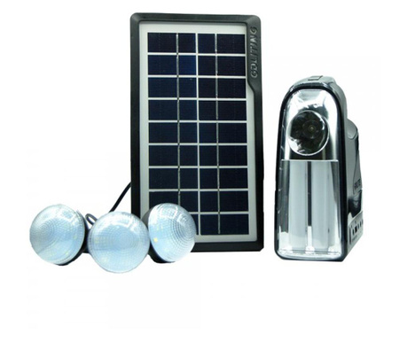 Sistem iluminare LED, solar 3 becuri LED, GDLite7
