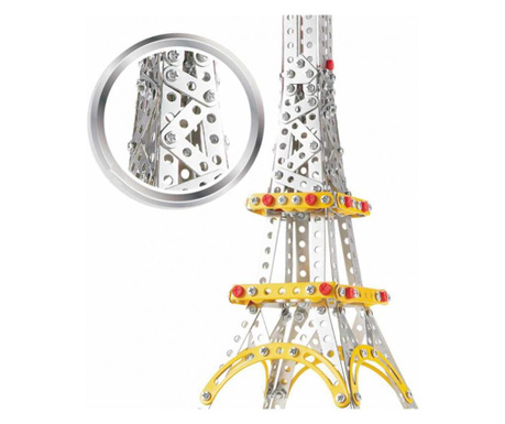 Set de constructie , Turnul Eiffel cu 447 piese metalice